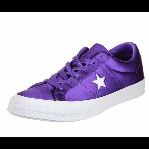 converse one star court purple